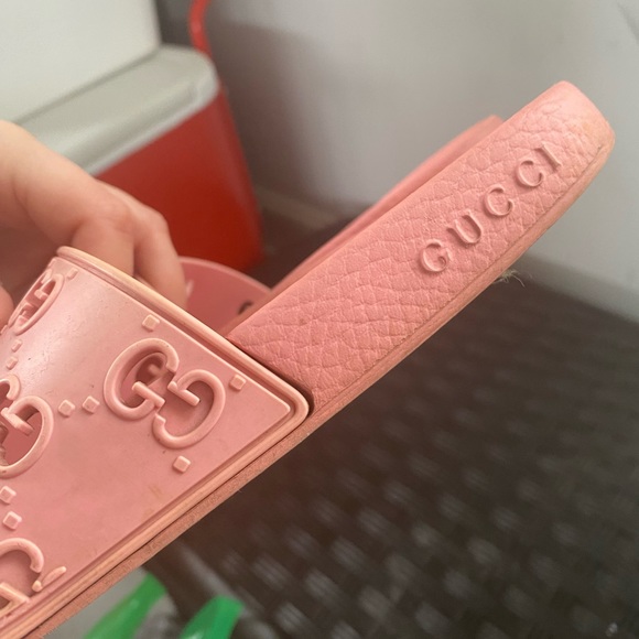 Women’s size 5 pink Gucci slides - Picture 5 of 5